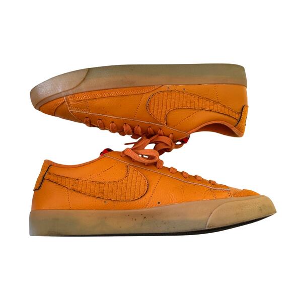 Nike Limited Edition Blazer Low 77 ID Orange Sneakers Shoes Streetwear Mens 12 main image 8